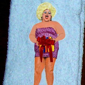 Bathroom - Kitchen hand towel Drag Queen Divine